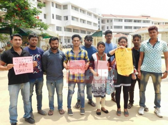 Anuara Chatra Samaj demands two Doctors' suspension Anuara Chatra Samaj demands two Doctors' suspension